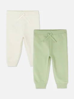 Joggingbroek Met Trekkoord En Boorden, Set Van 2