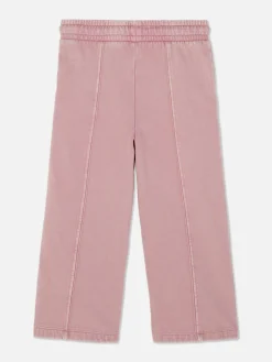 Joggingbroek Met Wijde Pijpen En Trekkoord