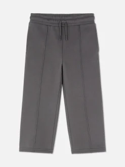 Joggingbroek Met Wijde Pijpen En Trekkoord