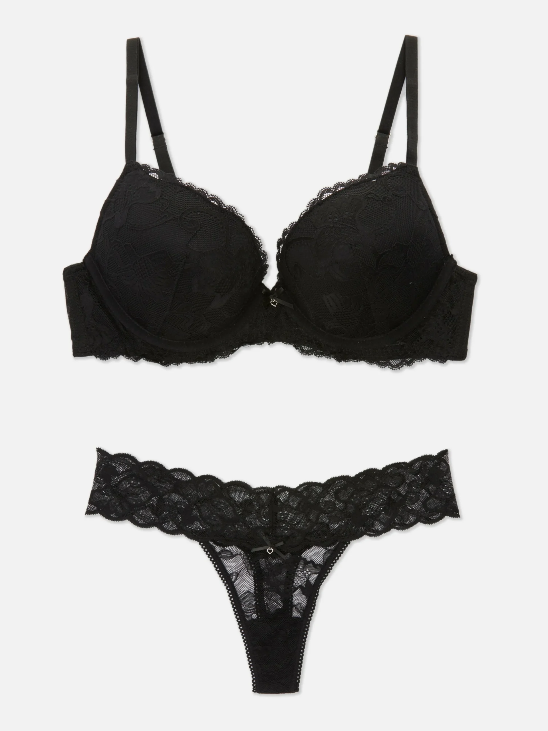 Kanten Lingerieset Met Beha En String
