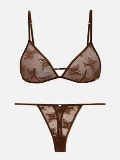 Kanten Lingerieset Met Triangelbralette The Edit