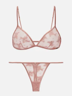 Kanten Lingerieset Met Triangelbralette The Edit