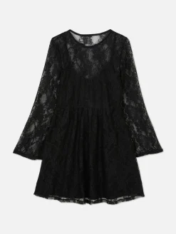 Kanten Mini-jurk Beetlejuice X Colleen Atwood