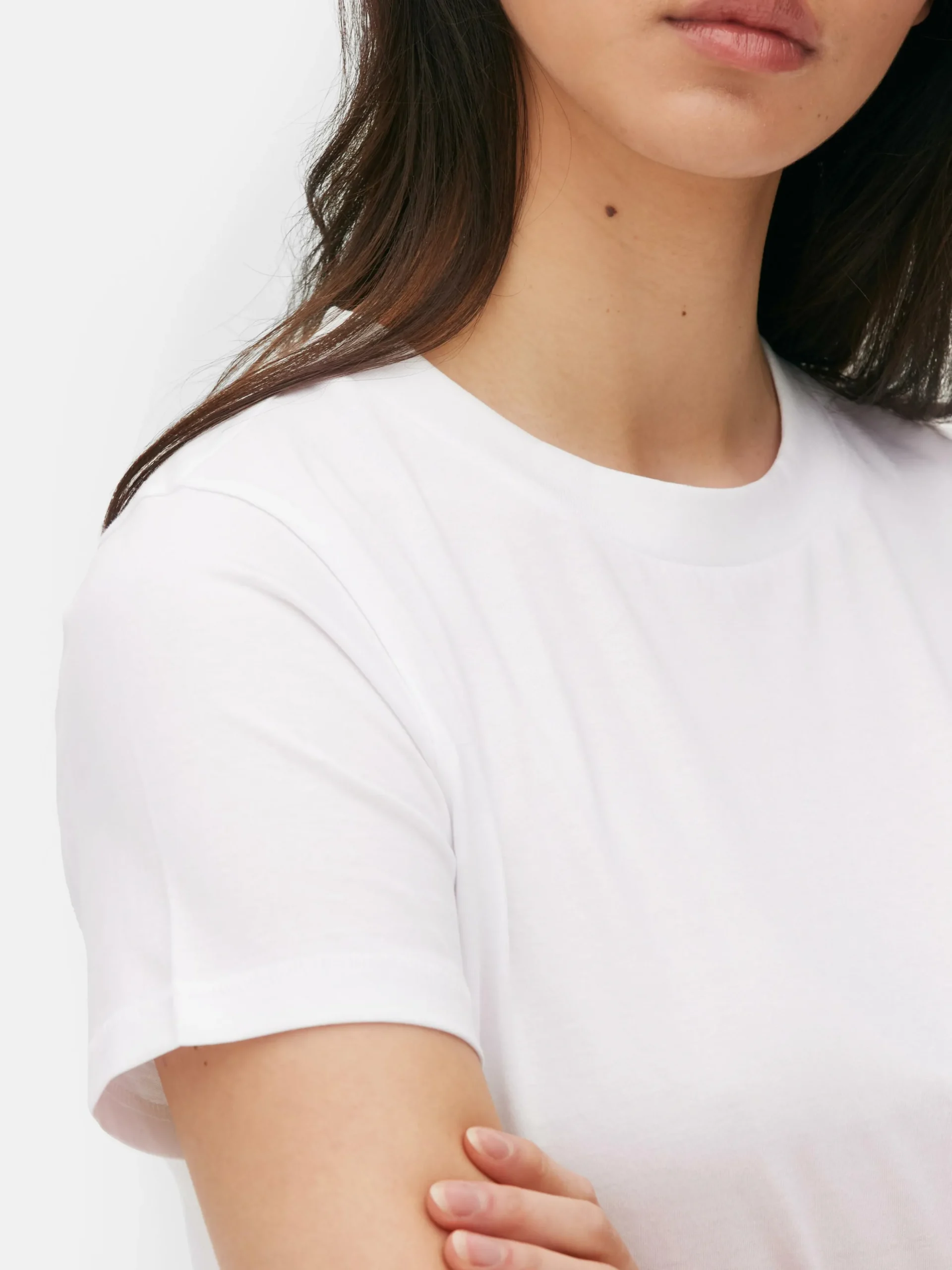 Katoenen T-shirt Met Korte Mouwen