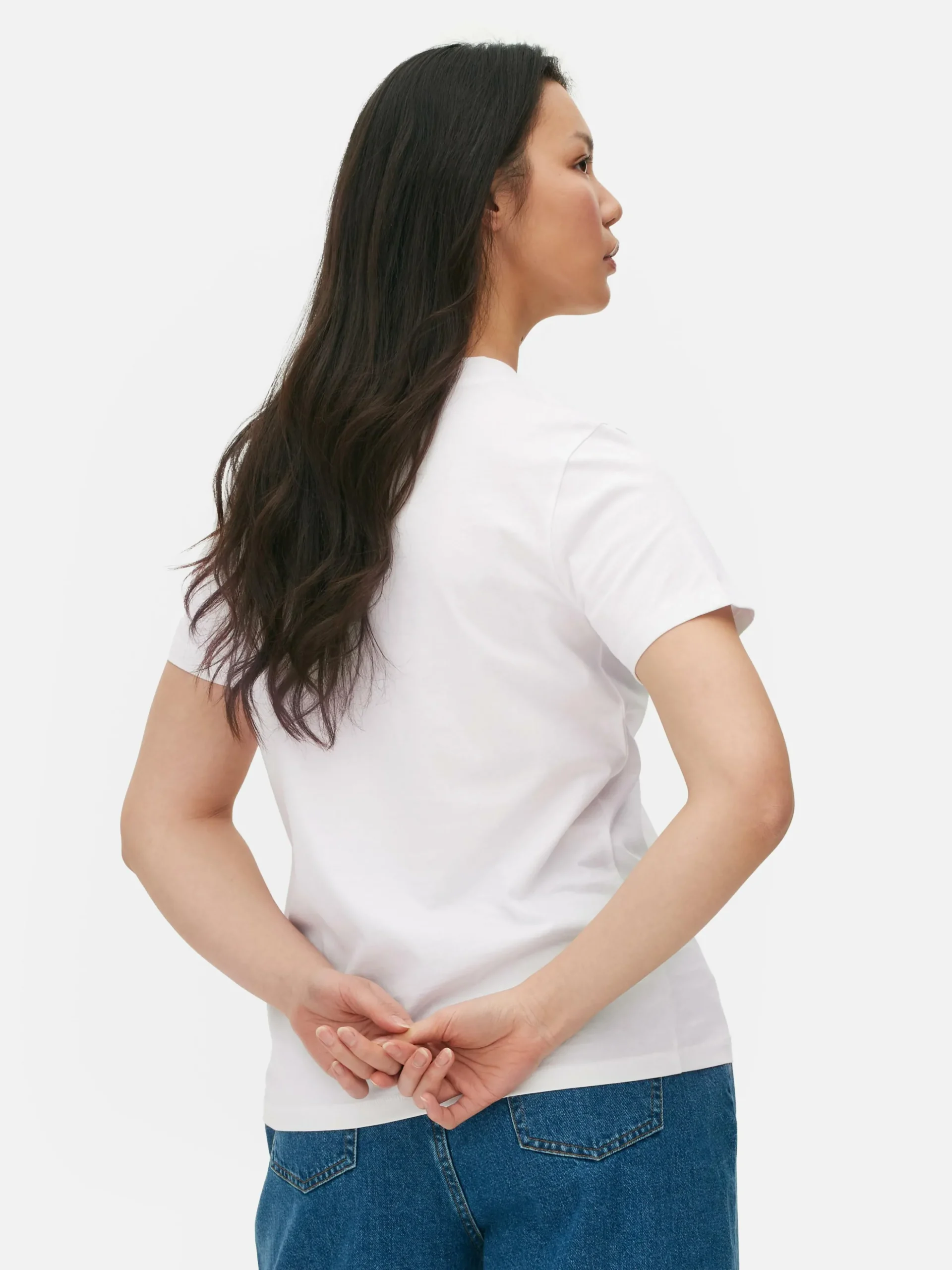 Katoenen T-shirt Met Korte Mouwen