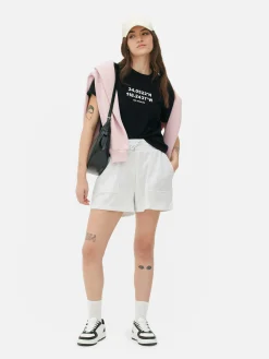 Katoenen T-shirt Met Print
