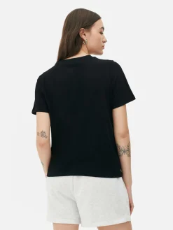 Katoenen T-shirt Met Print