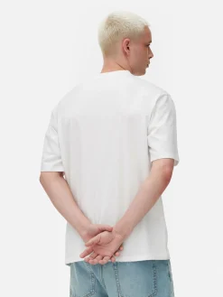Katoenen T-shirt Met Relaxte Pasvorm