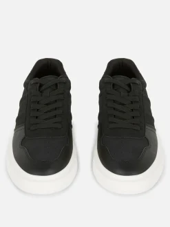 Kem Lage Sneakers Met Veters