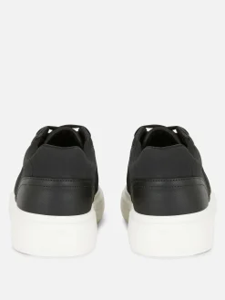 Kem Lage Sneakers Met Veters