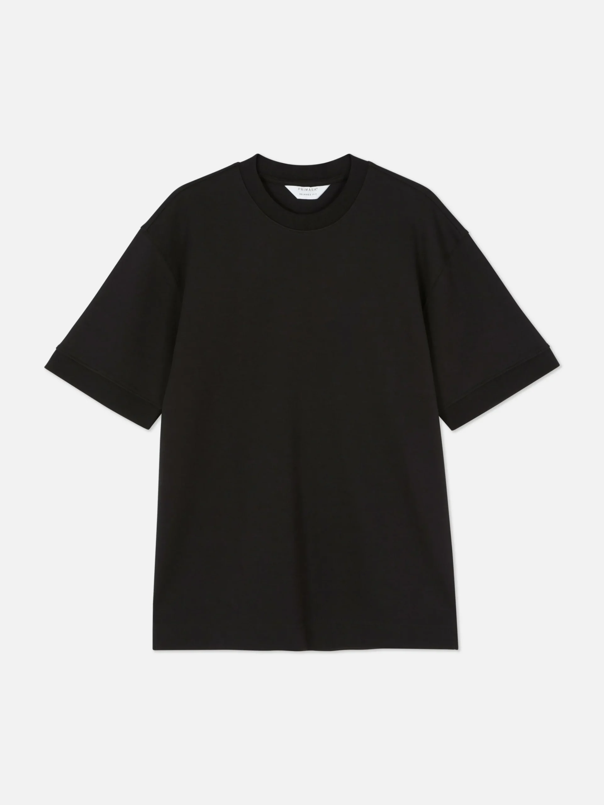 Kem T-shirt Met Ronde Hals
