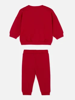 Kerstsweatshirt En Matchende Joggingbroek