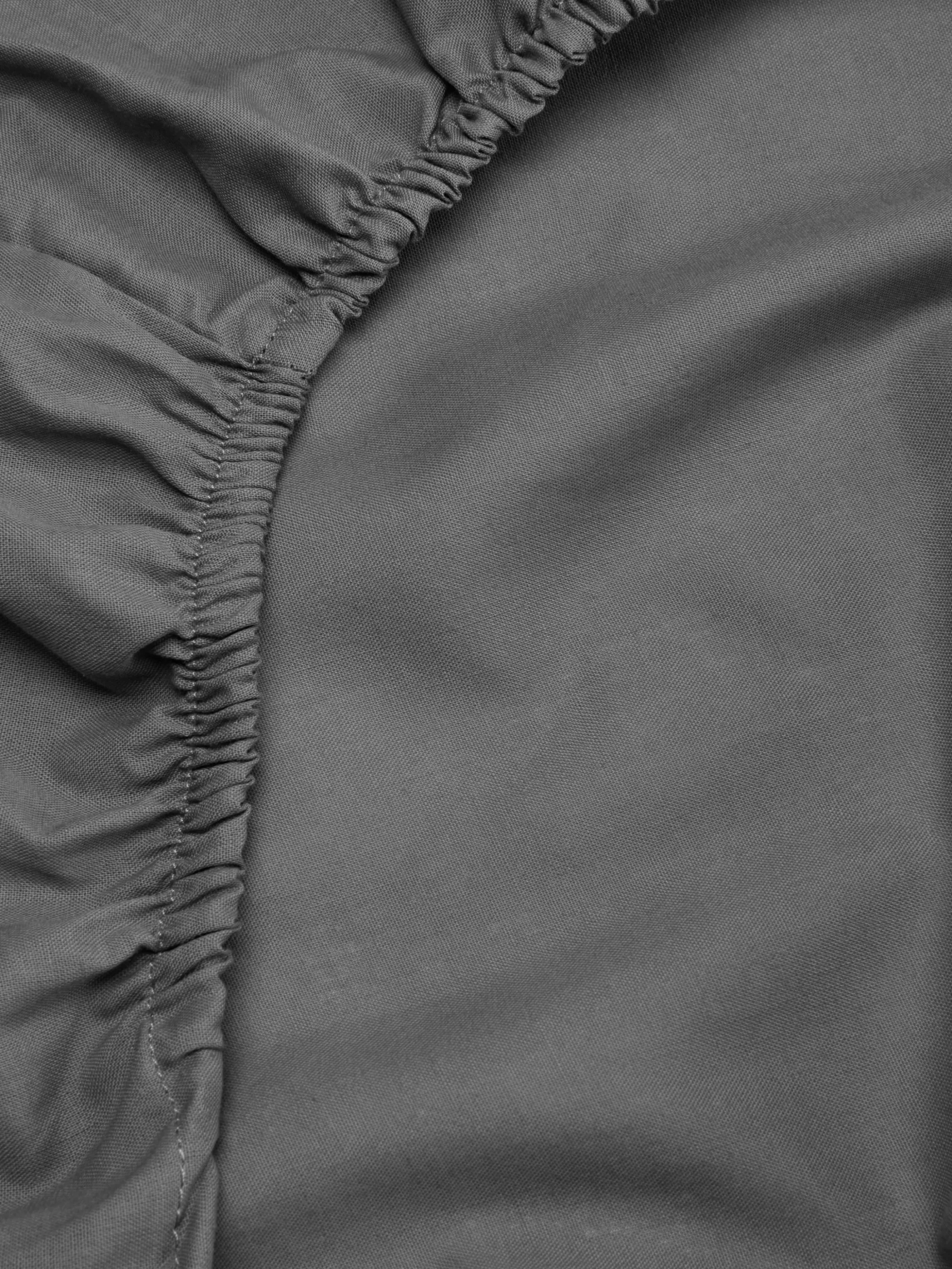 Kingsize Hoeslaken Van Voornamelijk Katoen