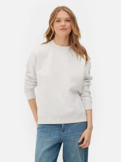 Klassiek Sweatshirt Met Ronde Hals