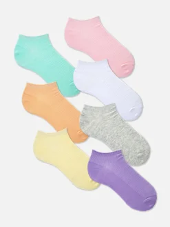 Kleurige Sneakersokken, 7 Paar