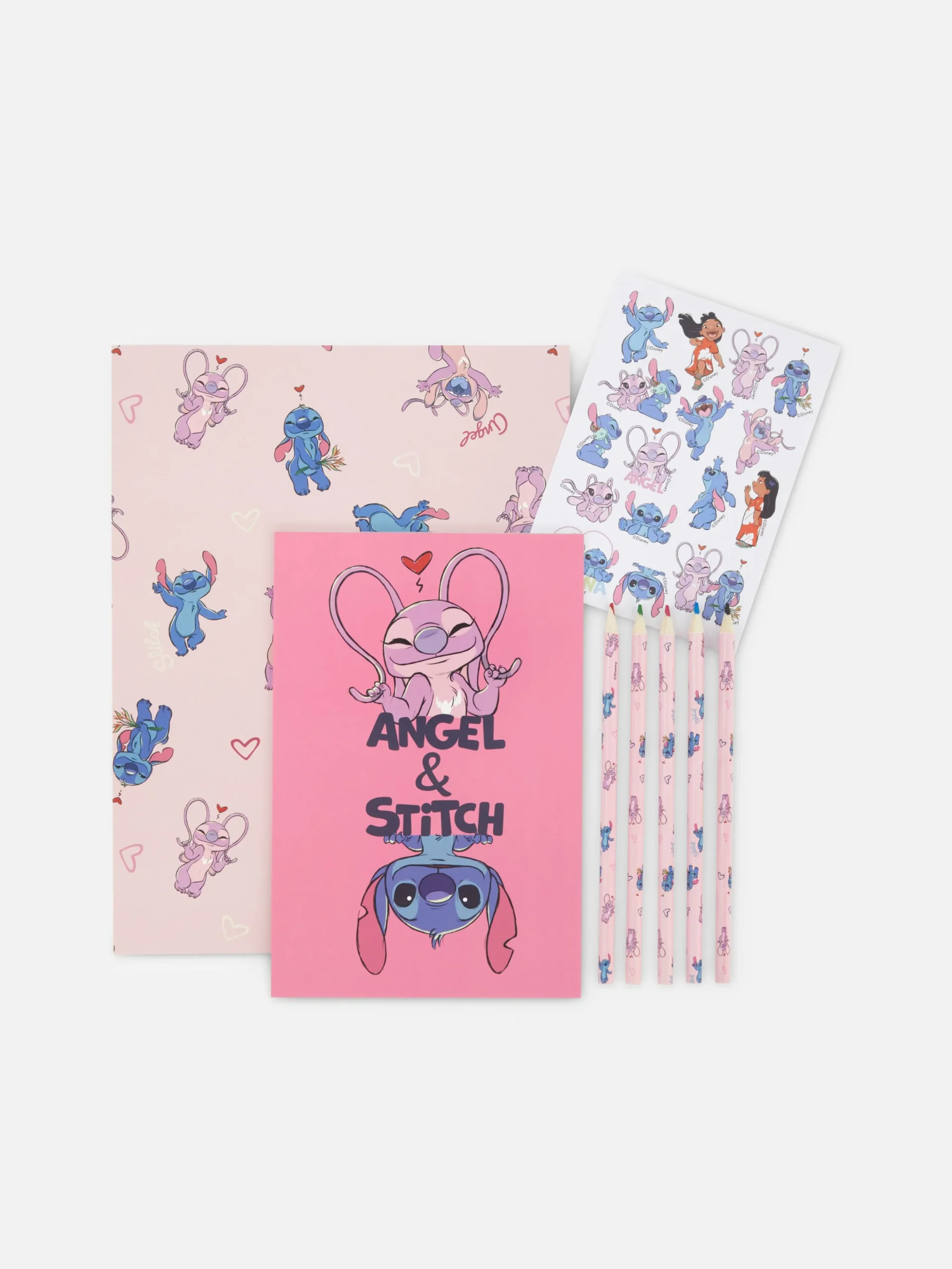 Kleurset Disney's Stitch En Angel