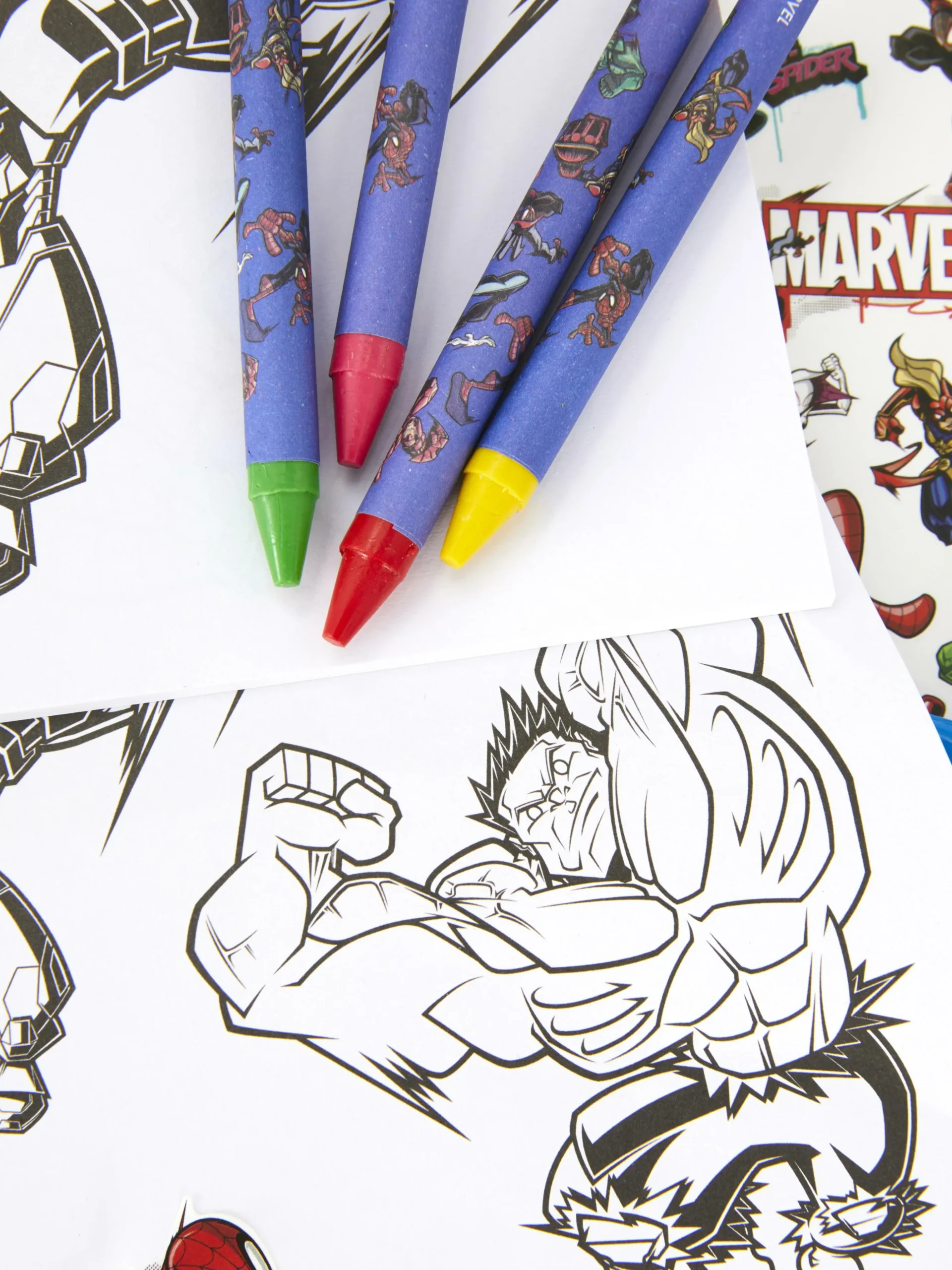 Kleurset Voor Onderweg Marvel Avengers