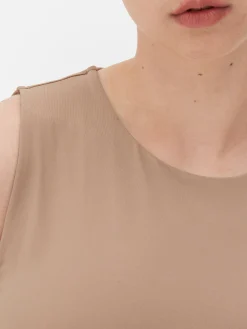 Kort Hemd Met Stretch En Racerback