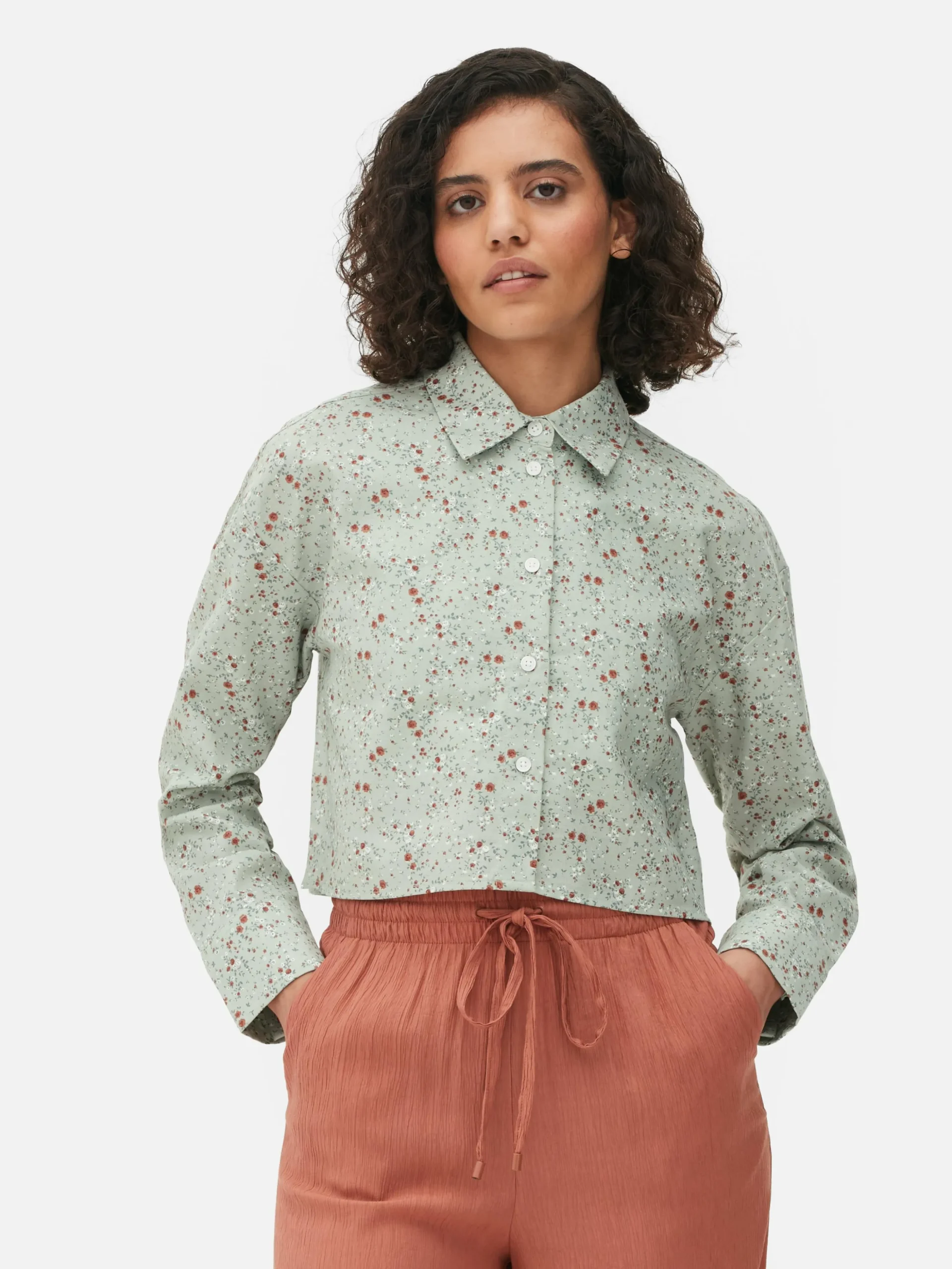 Kort Oxford-overhemd