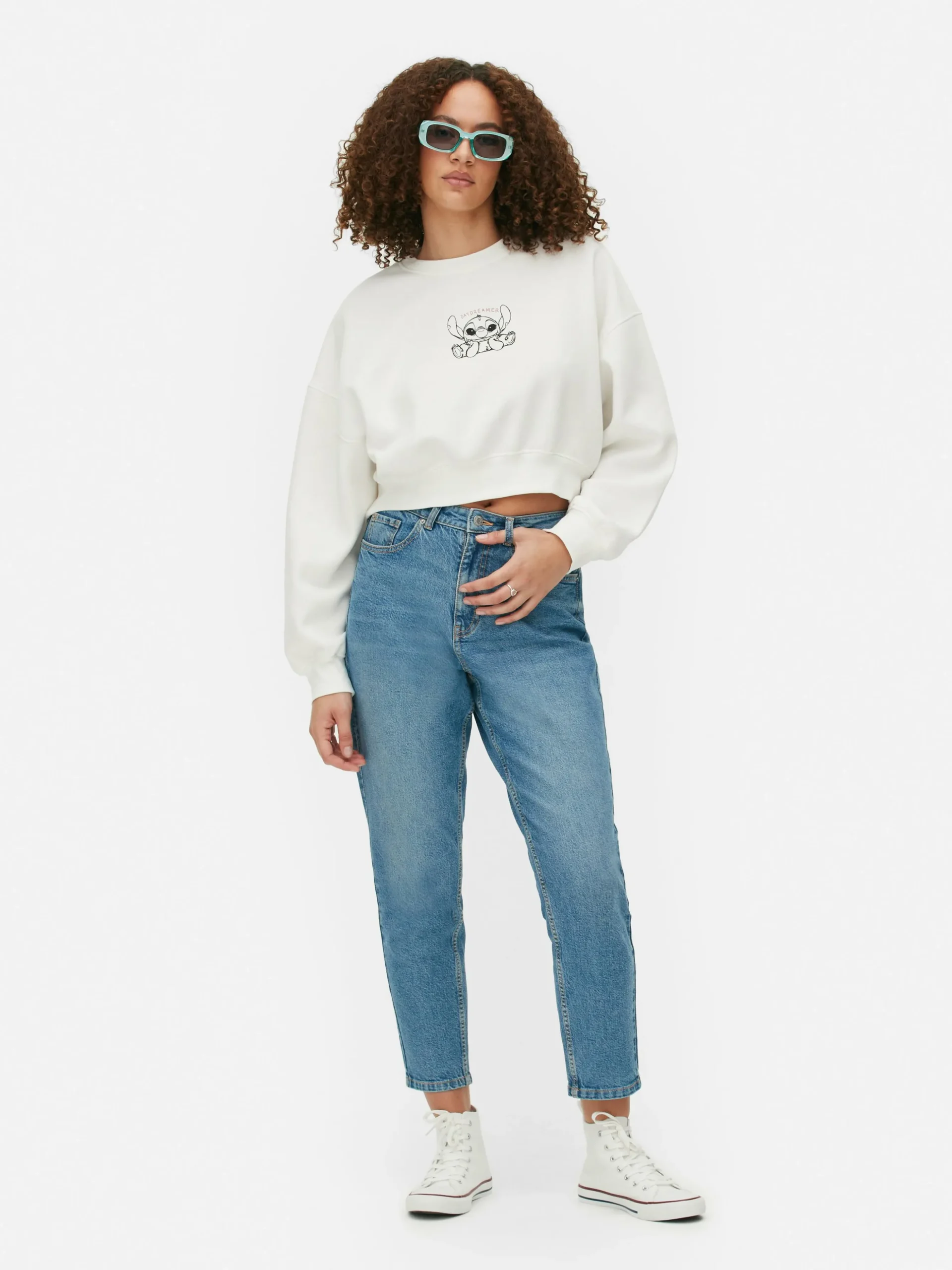 Kort Sweatshirt Disney's Stitch