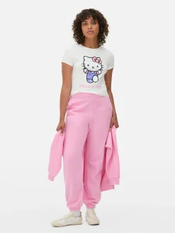 Kort T-shirt Met Print Hello Kitty