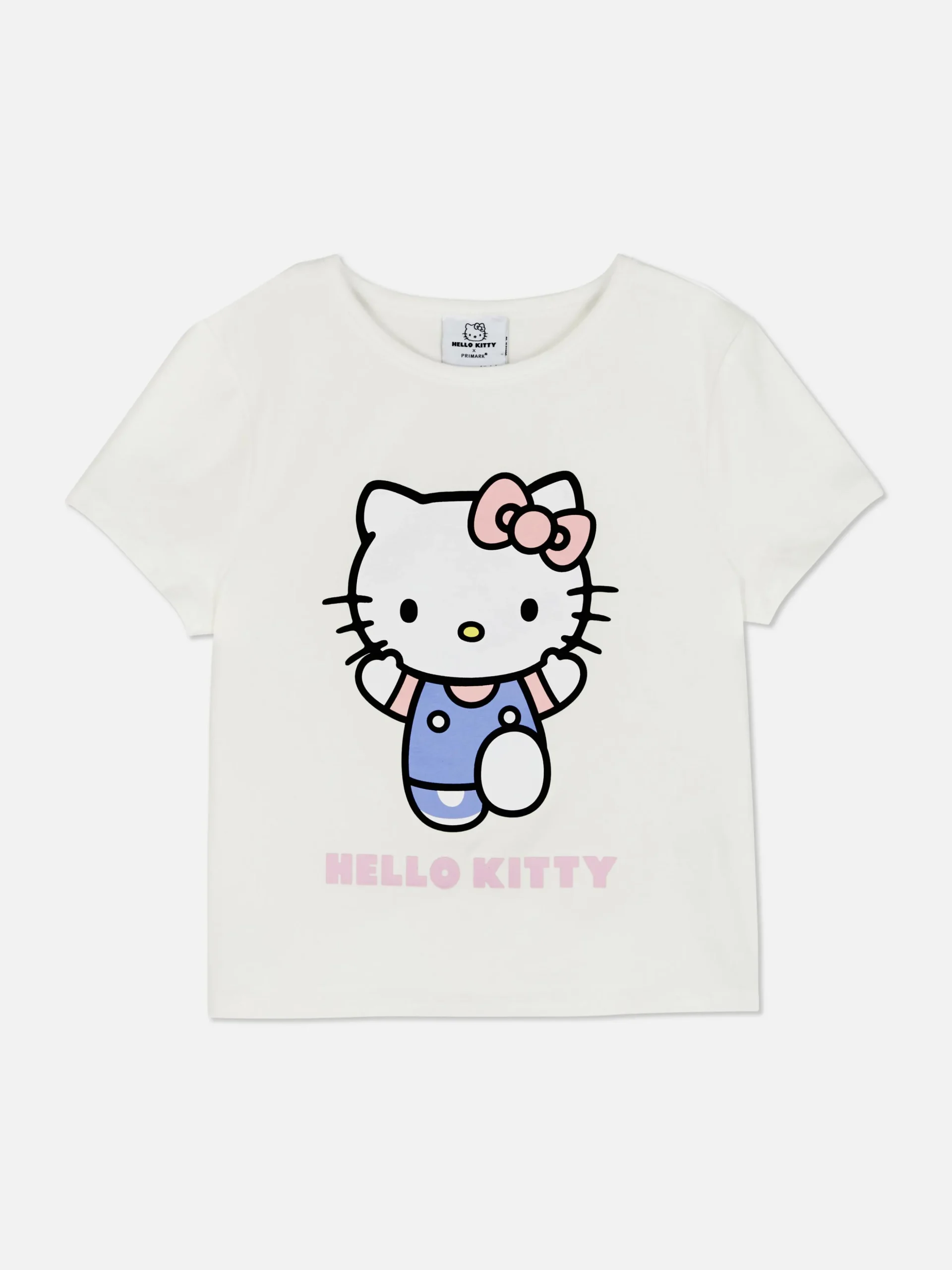 Kort T-shirt Met Print Hello Kitty