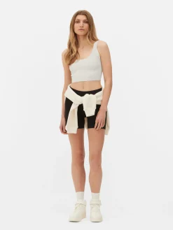 Kort T-shirt Van Ribstof