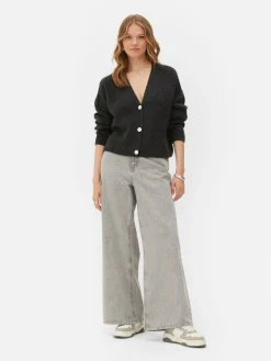 Kort Vest Met V-hals