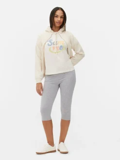 Korte Caprilegging Met Hoge Taille