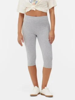 Korte Caprilegging Met Hoge Taille