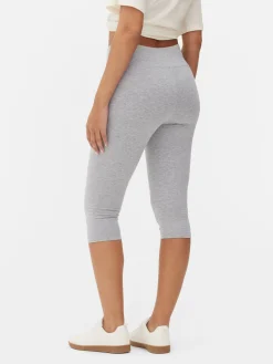 Korte Caprilegging Met Hoge Taille