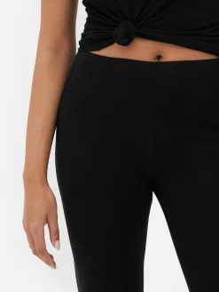 Korte Caprilegging Met Hoge Taille