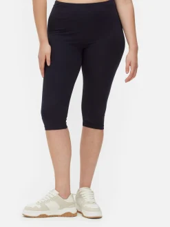 Korte Caprilegging Met Hoge Taille