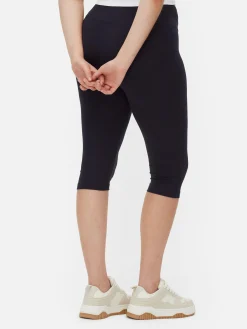 Korte Caprilegging Met Hoge Taille