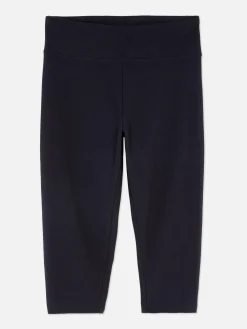 Korte Caprilegging Met Hoge Taille