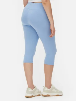 Korte Caprilegging Met Hoge Taille
