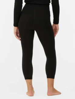 Korte Fluwelen Legging Met Pluche Voering