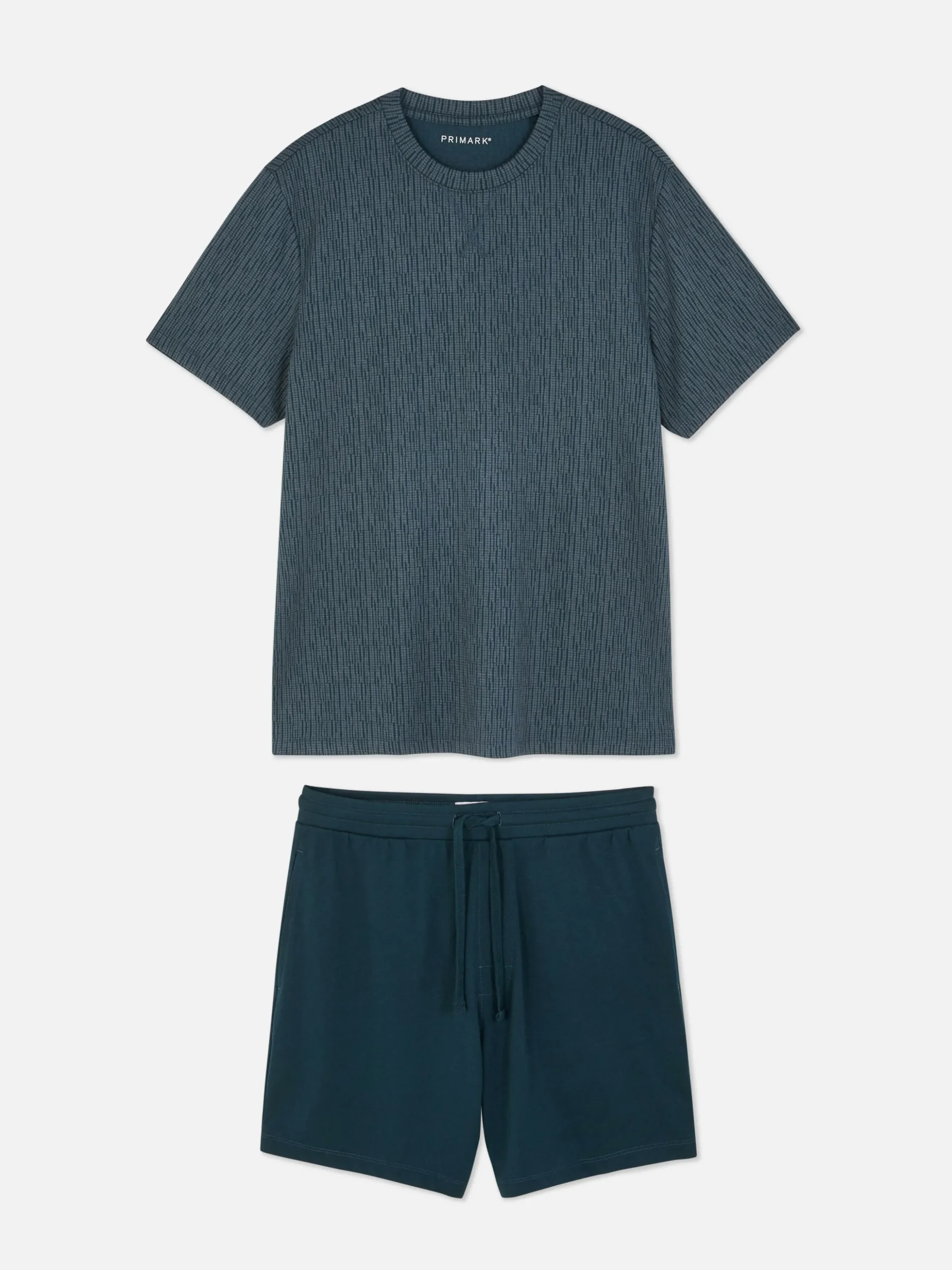 Korte Pyjama Met Textuur