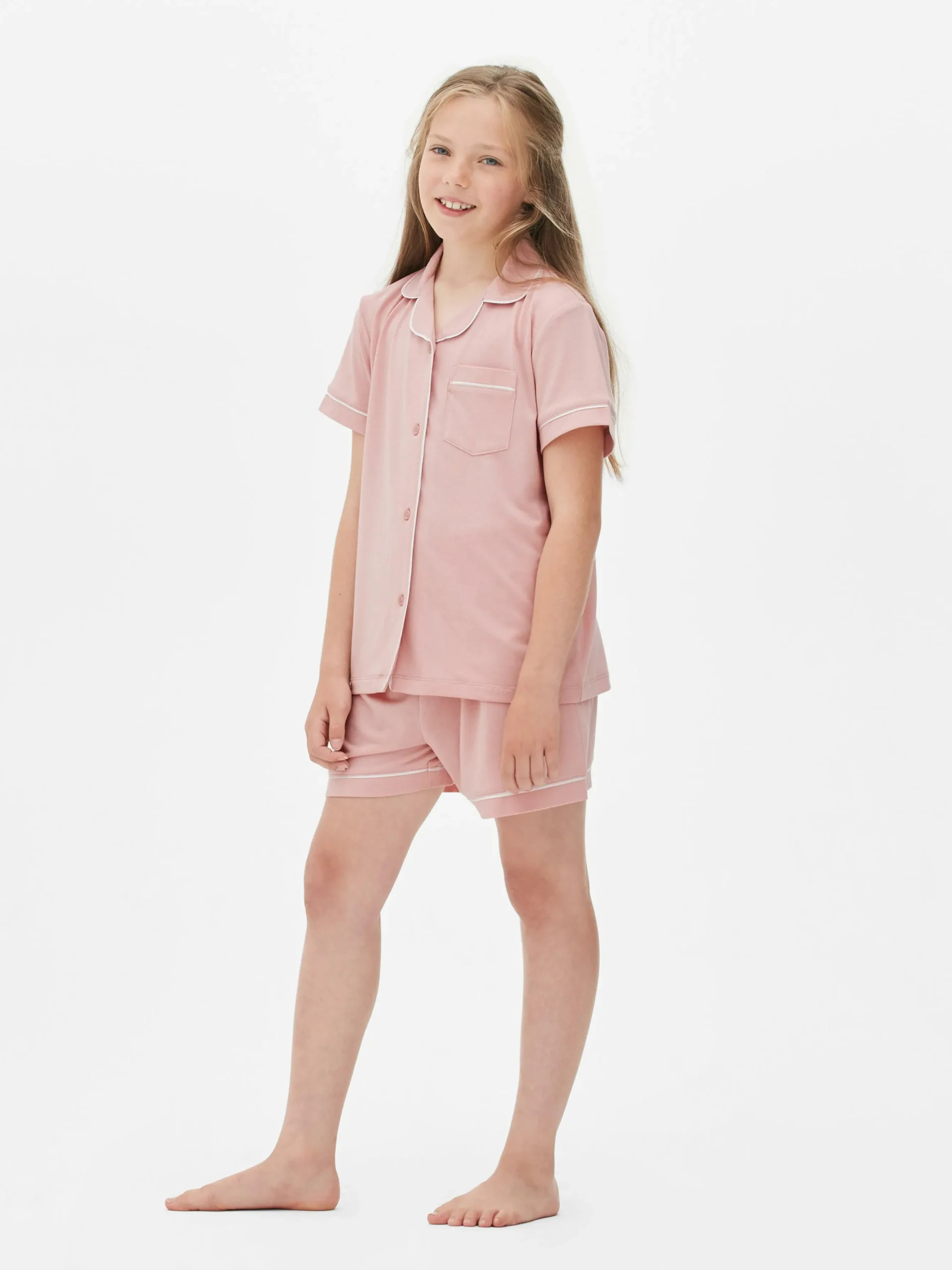 Korte Pyjamaset Met Knopen