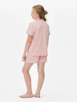 Korte Pyjamaset Met Knopen