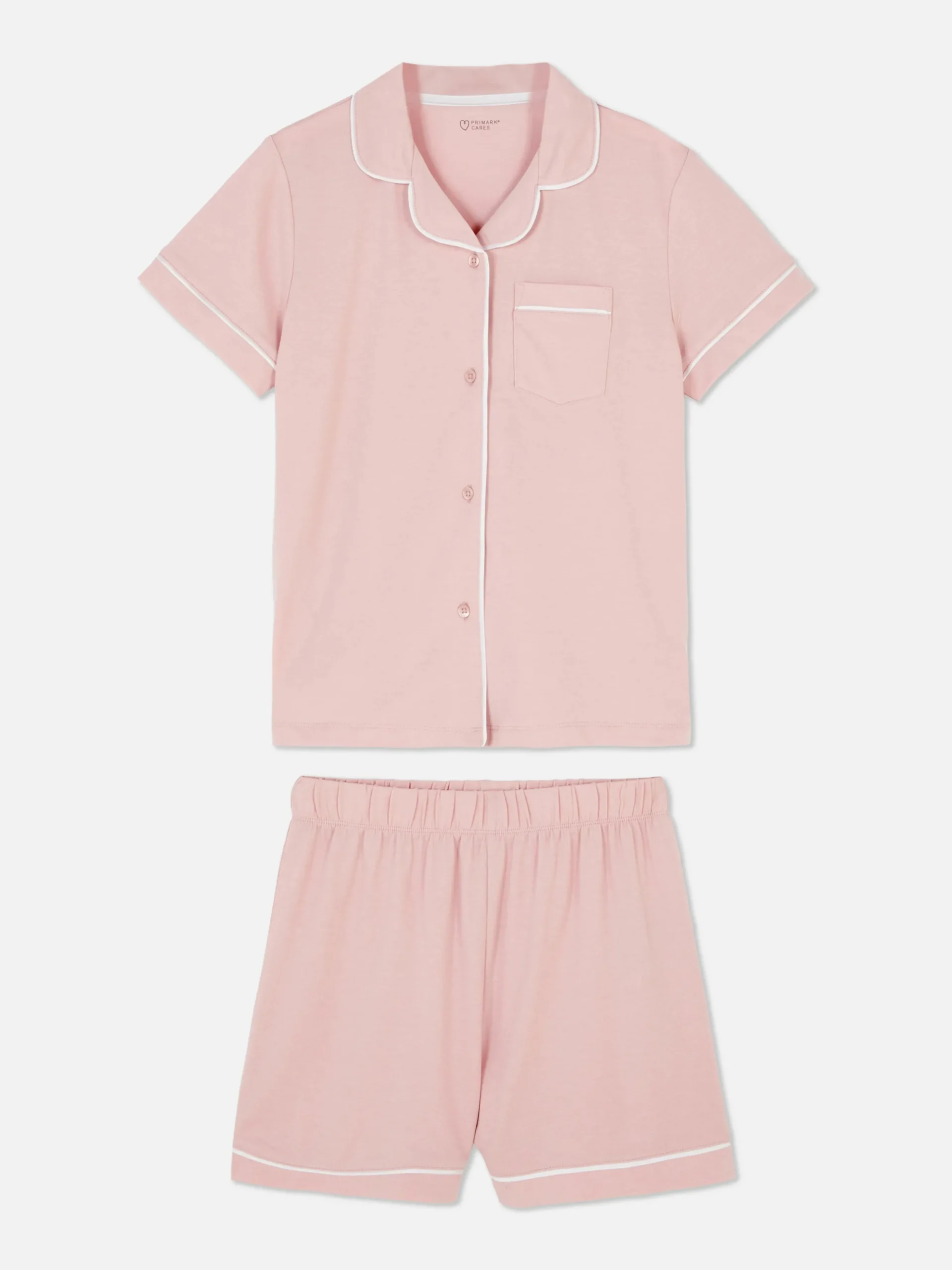 Korte Pyjamaset Met Knopen