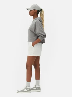 Korte Wijdvallende Hoodie