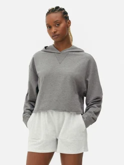 Korte Wijdvallende Hoodie