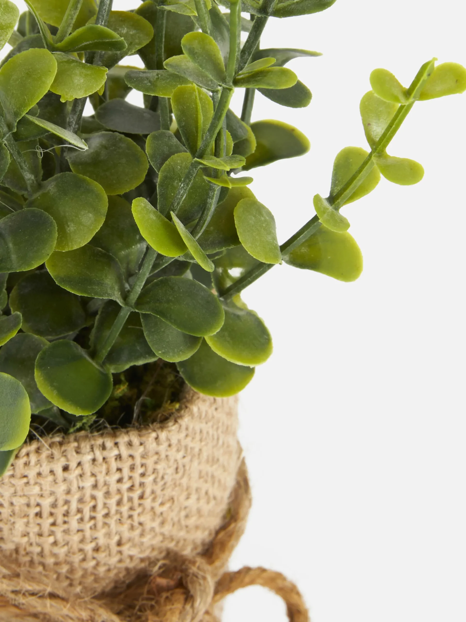 Kunstvetplant In Jute Pot