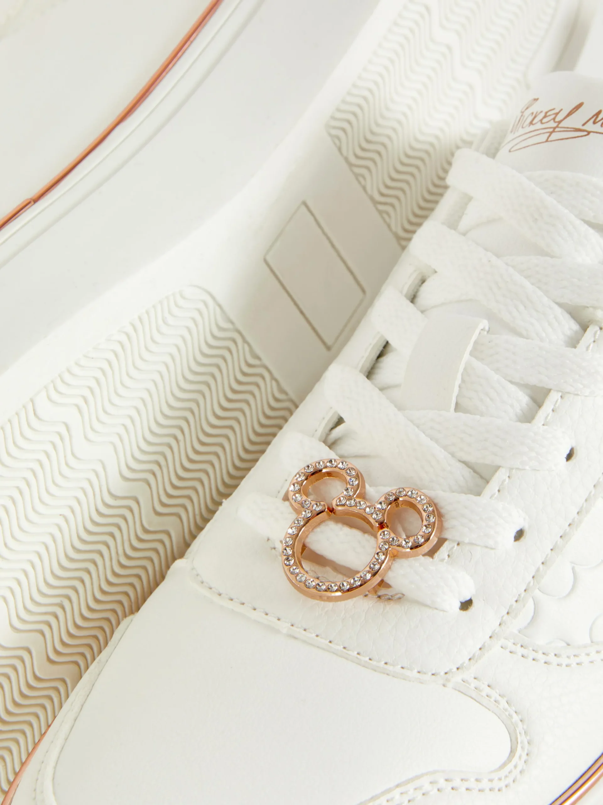 Lage Sneakers Met Glitters Disney's Mickey Mouse