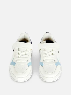 Lage Sneakers Met Kleurblokken