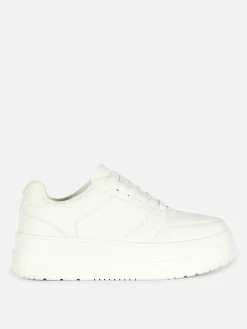 Lage Sneakers Met Platformzool
