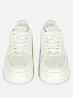 Lage Sneakers Met Platformzool
