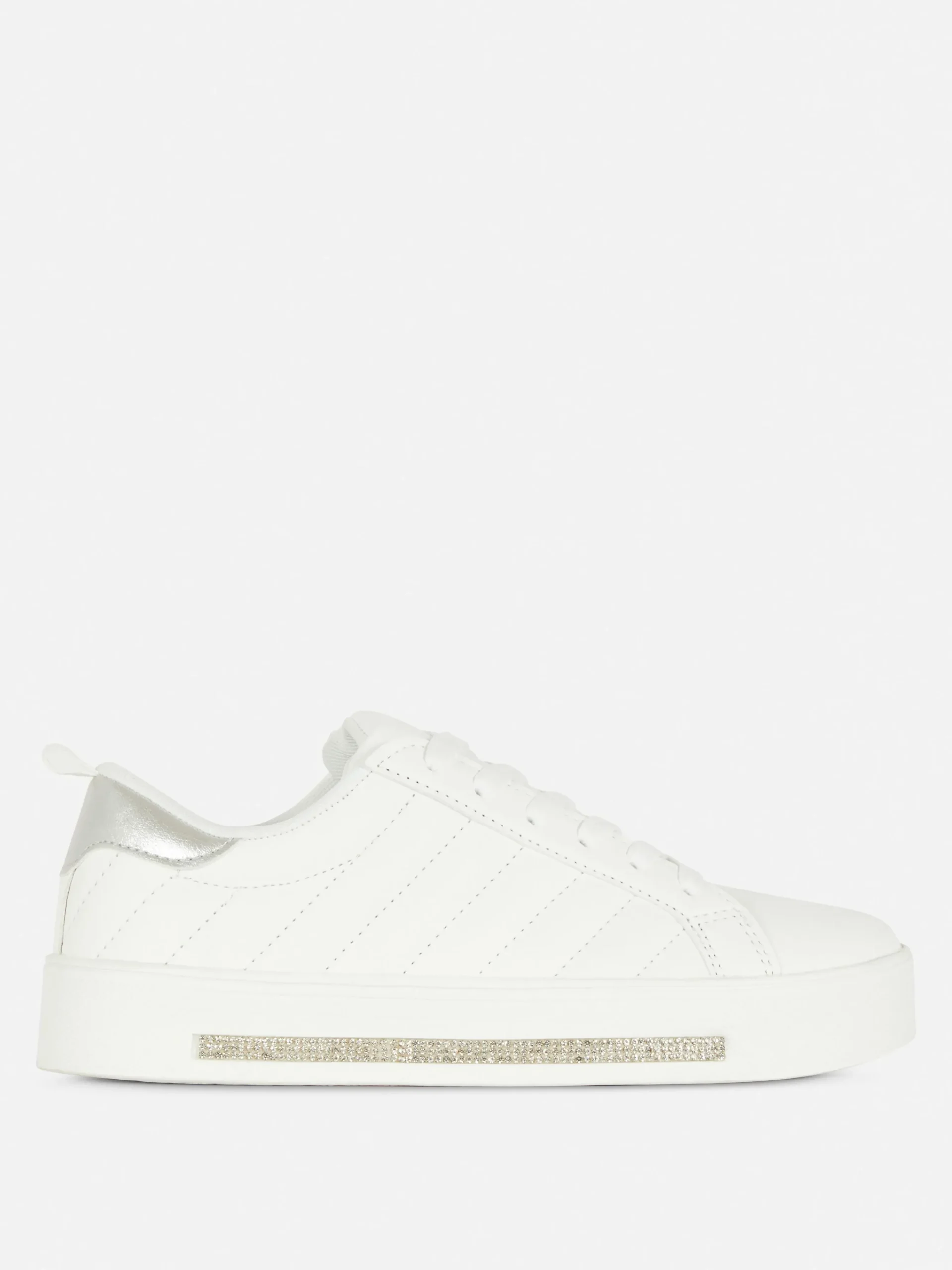 Lage Sneakers Met Strassteentjes