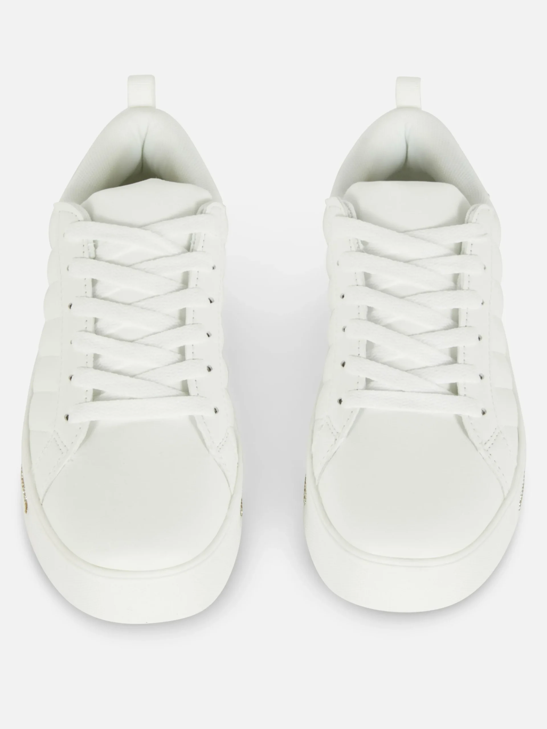Lage Sneakers Met Strassteentjes